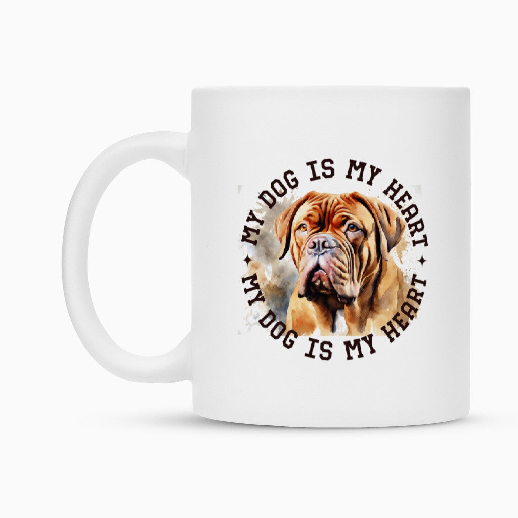 Tasse "Bordeaux Dogge" – hunde-shirt.de