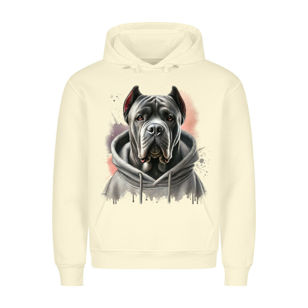 Premium Hoodie "Cane Corso" Beige – hunde-shirt.de