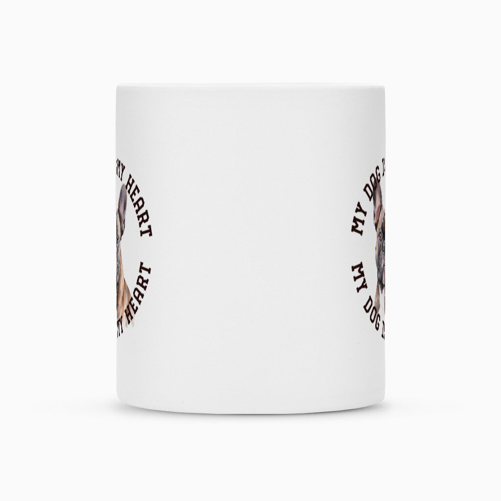 Tasse "Französische Bulldogge braun H" – hunde-shirt.de