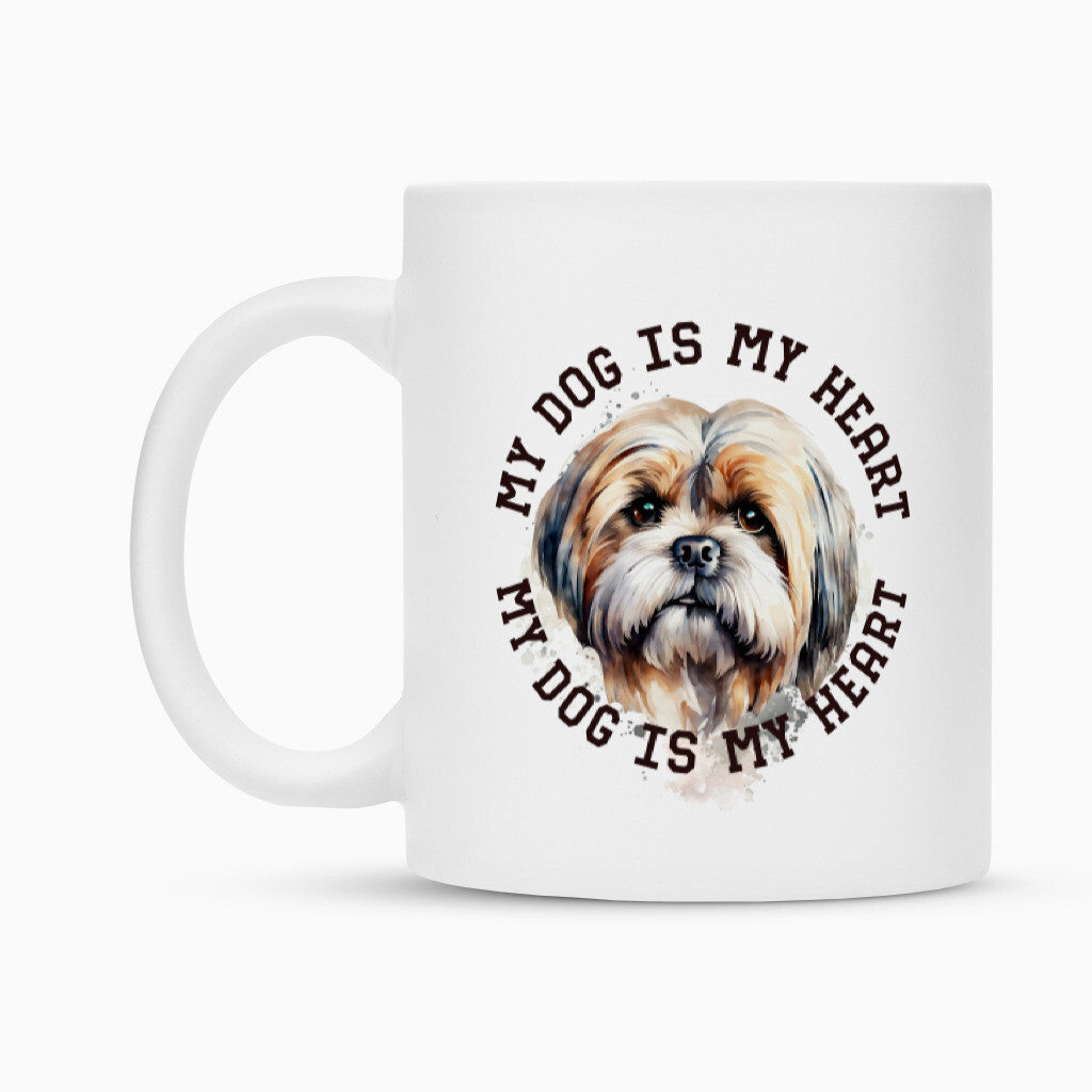 Tasse "Lhasa Apso HEART 2" – hunde-shirt.de