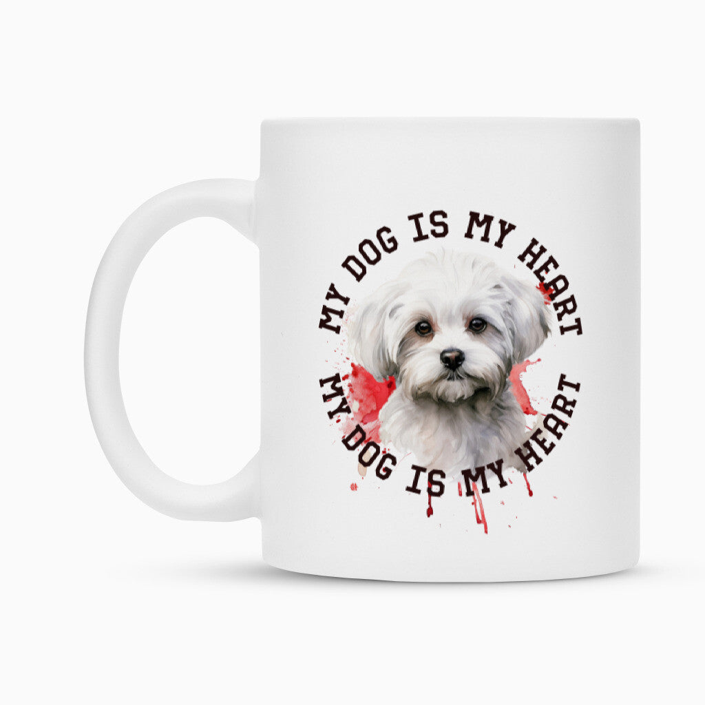 Tasse "Maltipoo HEART" – hunde-shirt.de