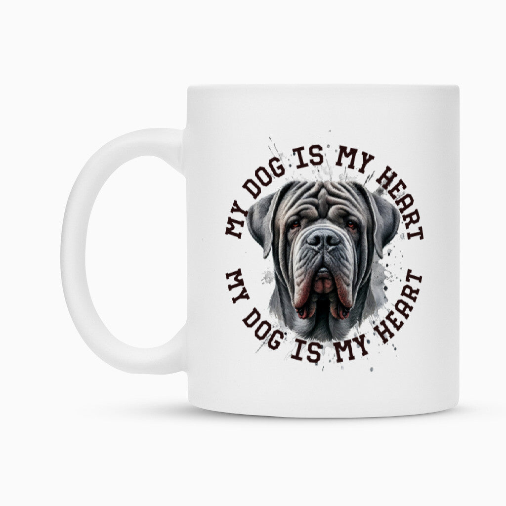 Tasse "Mastino Napoletano HEART" – hunde-shirt.de