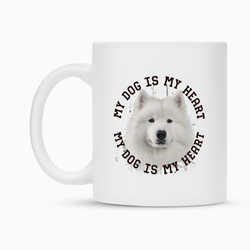 Tasse "Samoyed HEART 2" – hunde-shirt.de