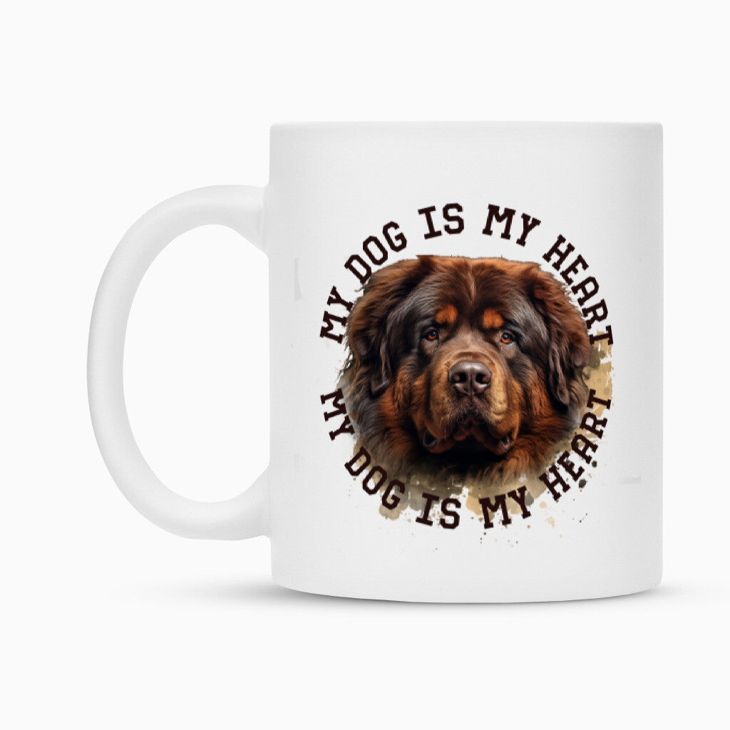 Tasse "Tibetmastiff HEART" – hunde-shirt.de