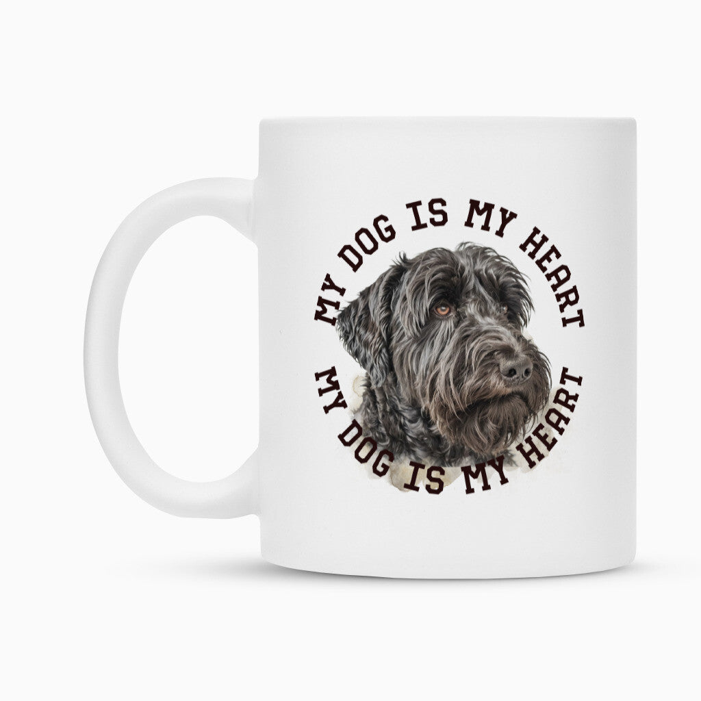 Tasse "Black Russian Terrier HEART 2" – hunde-shirt.de