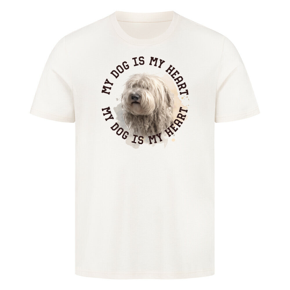 Premium T-Shirt "Komondor" Natural Raw – hunde-shirt.de