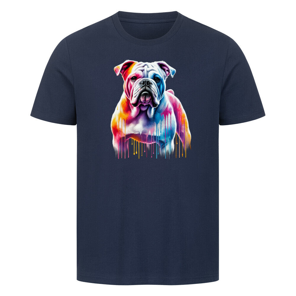 Premium T-Shirt "OEB ART" French Navy – hunde-shirt.de
