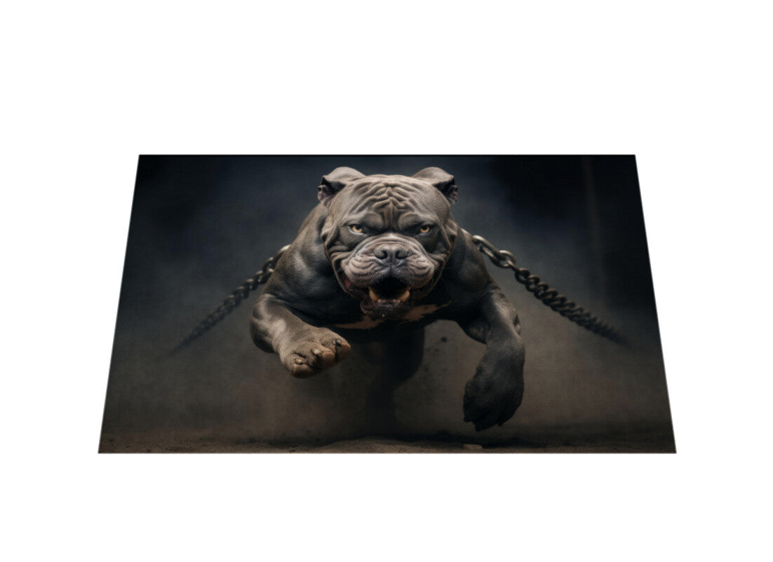 Fußmatte "Pit Bull Chains" – hunde-shirt.de