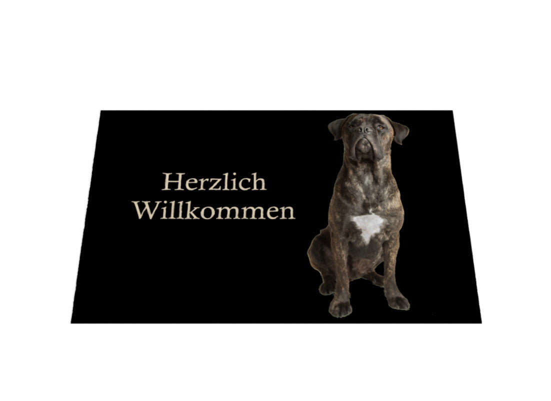 Fußmatte "Dogo Canario" – hunde-shirt.de