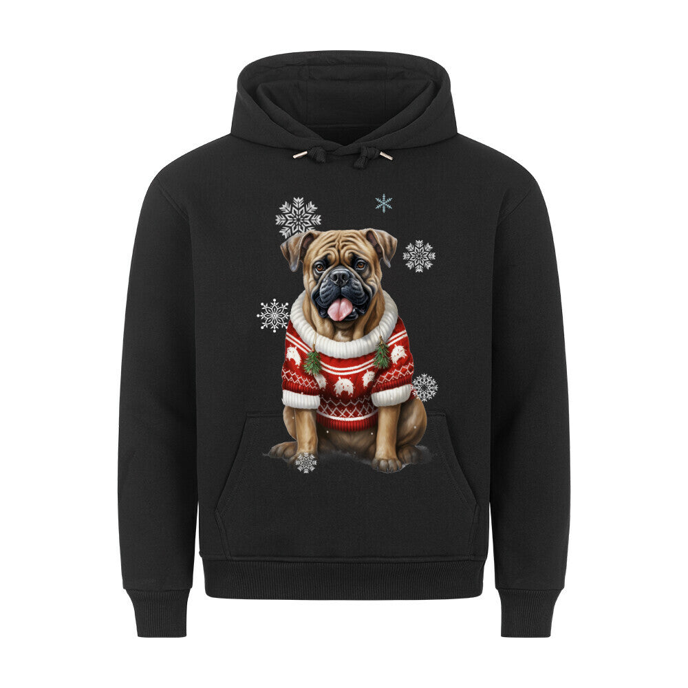 Premium Hoodie "OEB Winter" Schwarz – hunde-shirt.de