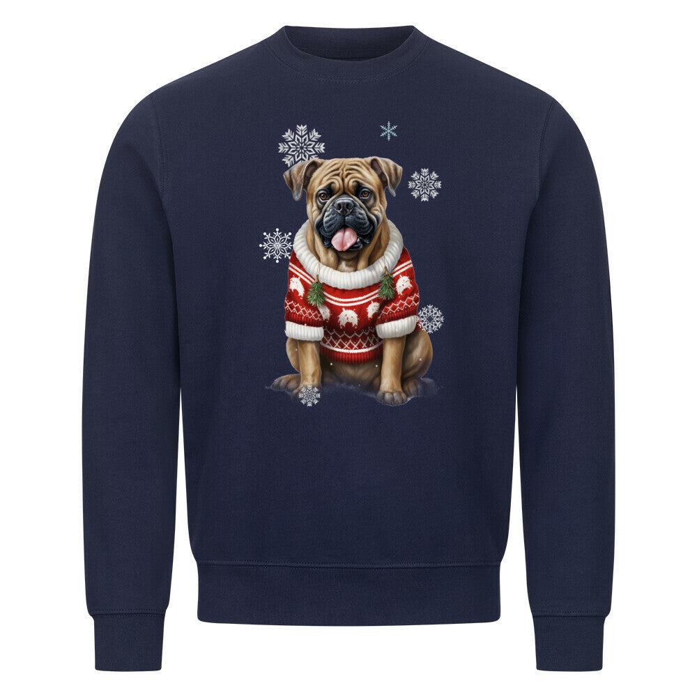 Premium Sweatshirt "OEB Winter" Navy Blue – hunde-shirt.de