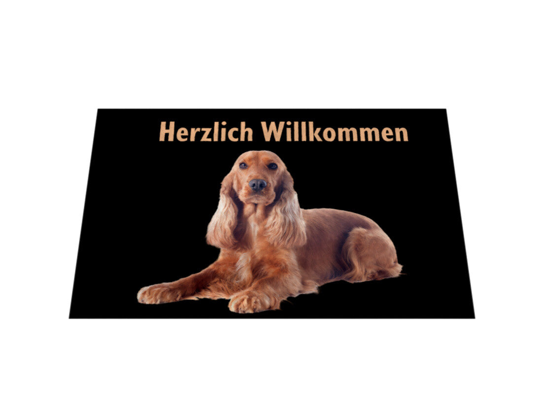 Fußmatte "English Cocker" – hunde-shirt.de