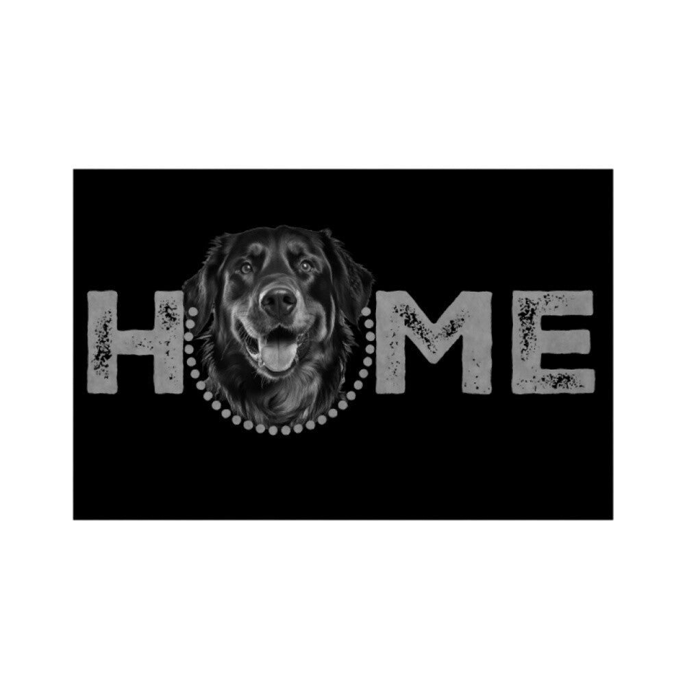 Fußmatte "Beauceron - HOME-Edition" Weiß – hunde-shirt.de
