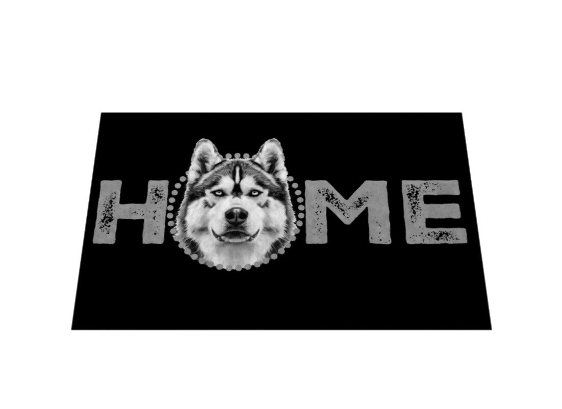 Fußmatte "Alaskan Malamute - HOME-Edition" – hunde-shirt.de