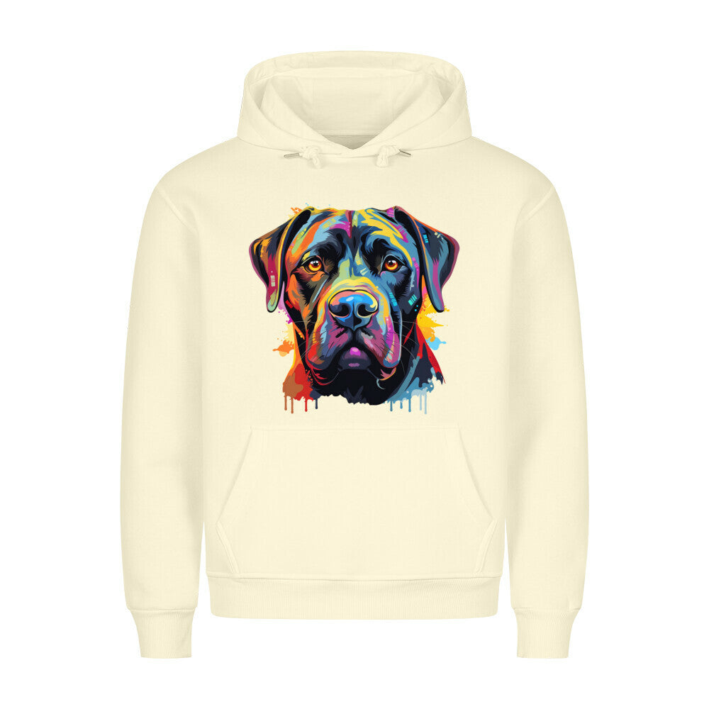 Premium Hoodie "Cane Corso Paint" Beige – hunde-shirt.de