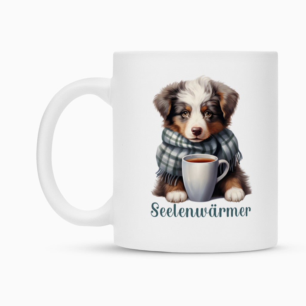 Tasse "Australian Shepherd - Seelenwärmer" – hunde-shirt.de