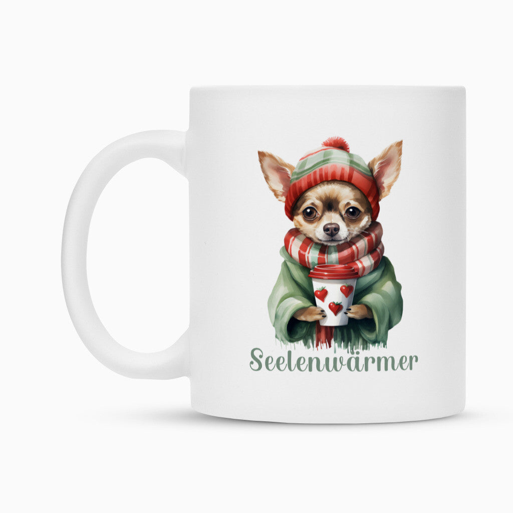 Tasse "Chihuahua Seelenwärmer" – hunde-shirt.de