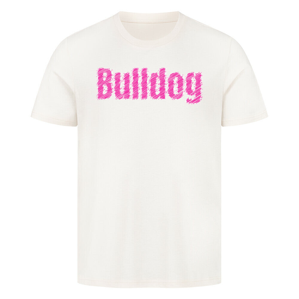 Premium T-Shirt "Bulldog" Natural Raw – hunde-shirt.de