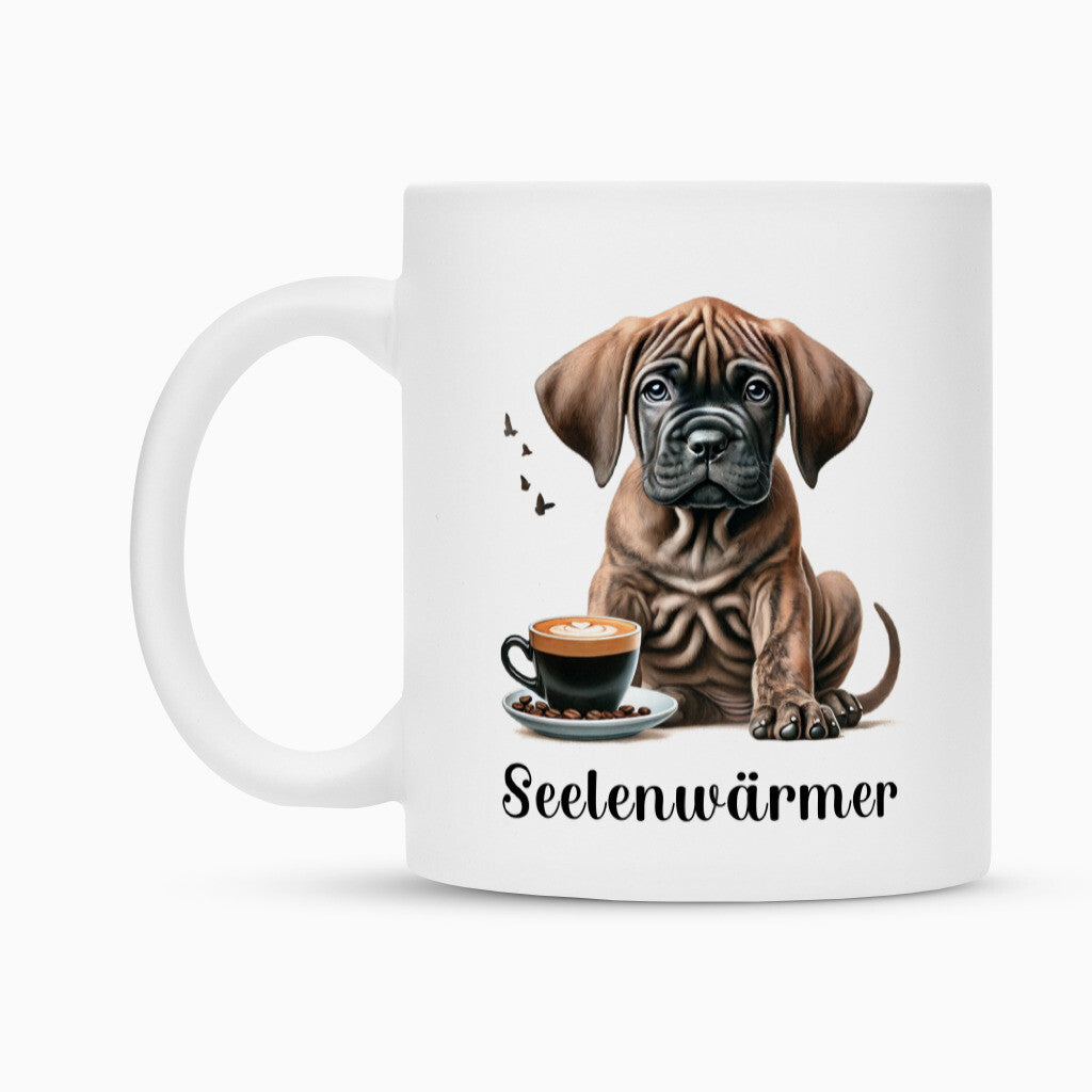 Tasse "Fila Brasileiro - Seelenwärmer" – hunde-shirt.de
