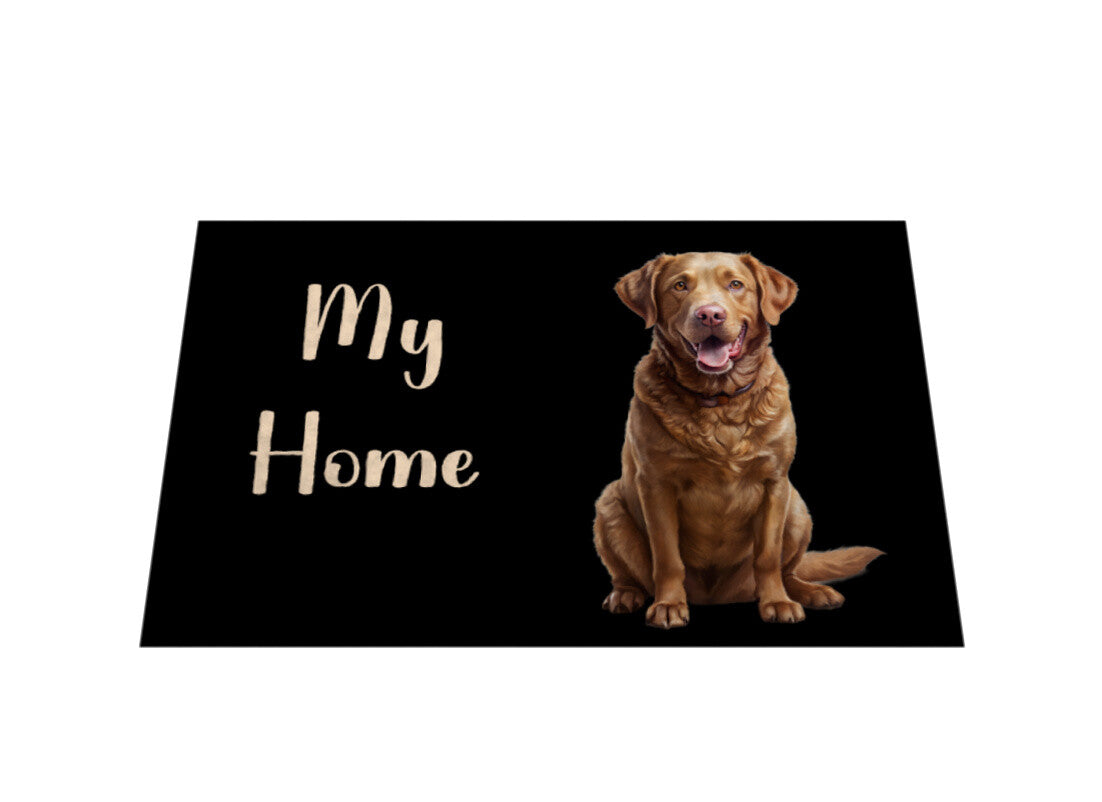 Fußmatte "Chesapeake Bay Retriever - My Home" – hunde-shirt.de