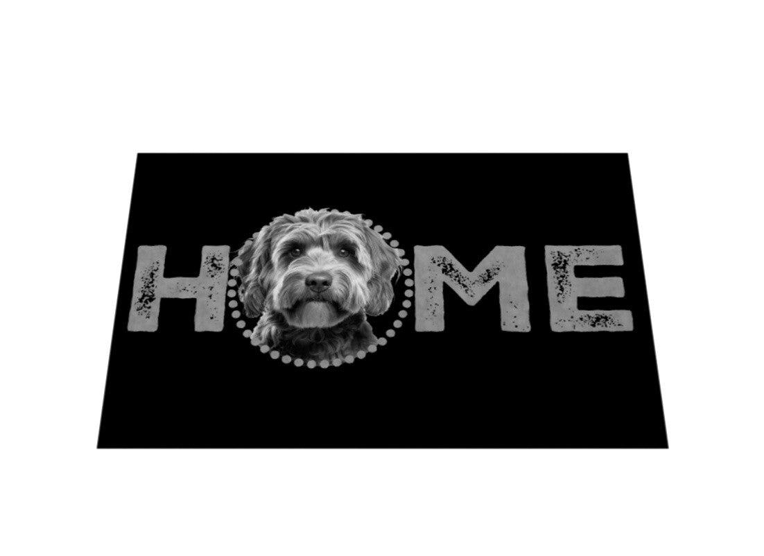 Fußmatte "Labradoodle - HOME-Edition" – hunde-shirt.de