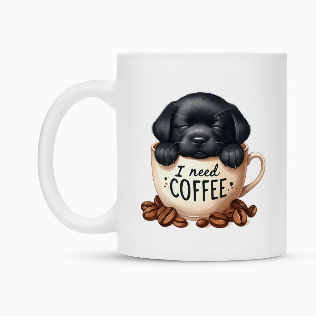 Tasse "Labrador - I need Coffee" – hunde-shirt.de