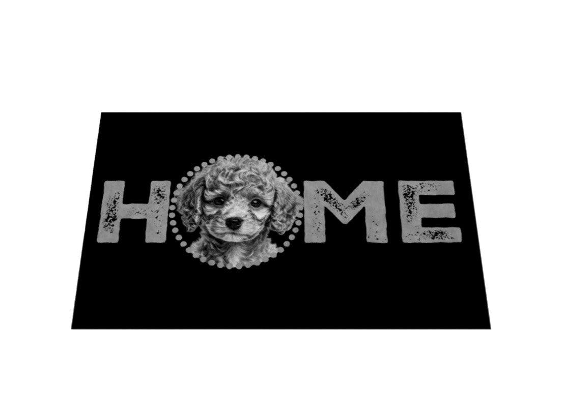 Fußmatte "Maltipoo - HOME-Edition" – hunde-shirt.de