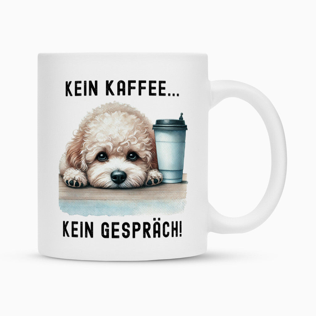 Tasse "Maltipoo - Kein Kaffee.." Weiß – hunde-shirt.de