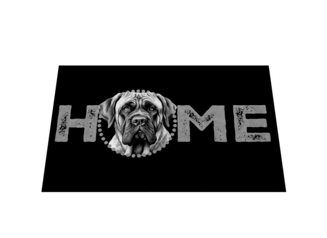 Fußmatte "English Mastiff - HOME-Edition" – hunde-shirt.de