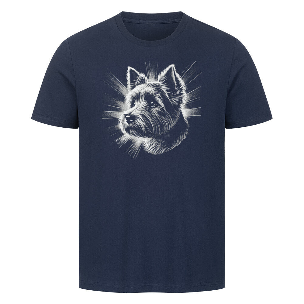 Premium T-Shirt "Norwich- Shine" French Navy – hunde-shirt.de