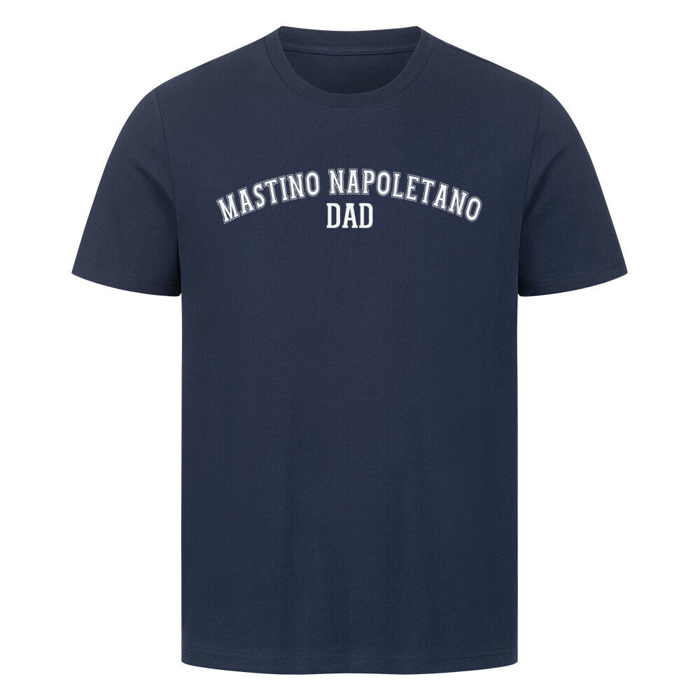 Premium T-Shirt "Mastino - DAD" French Navy – hunde-shirt.de