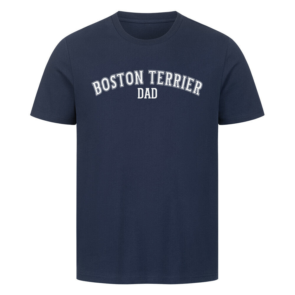 Premium T-Shirt "Boston - DAD" French Navy – hunde-shirt.de