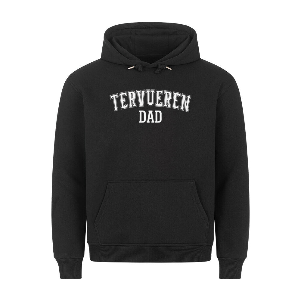 Premium Hoodie "Tervueren - DAD" Schwarz – hunde-shirt.de