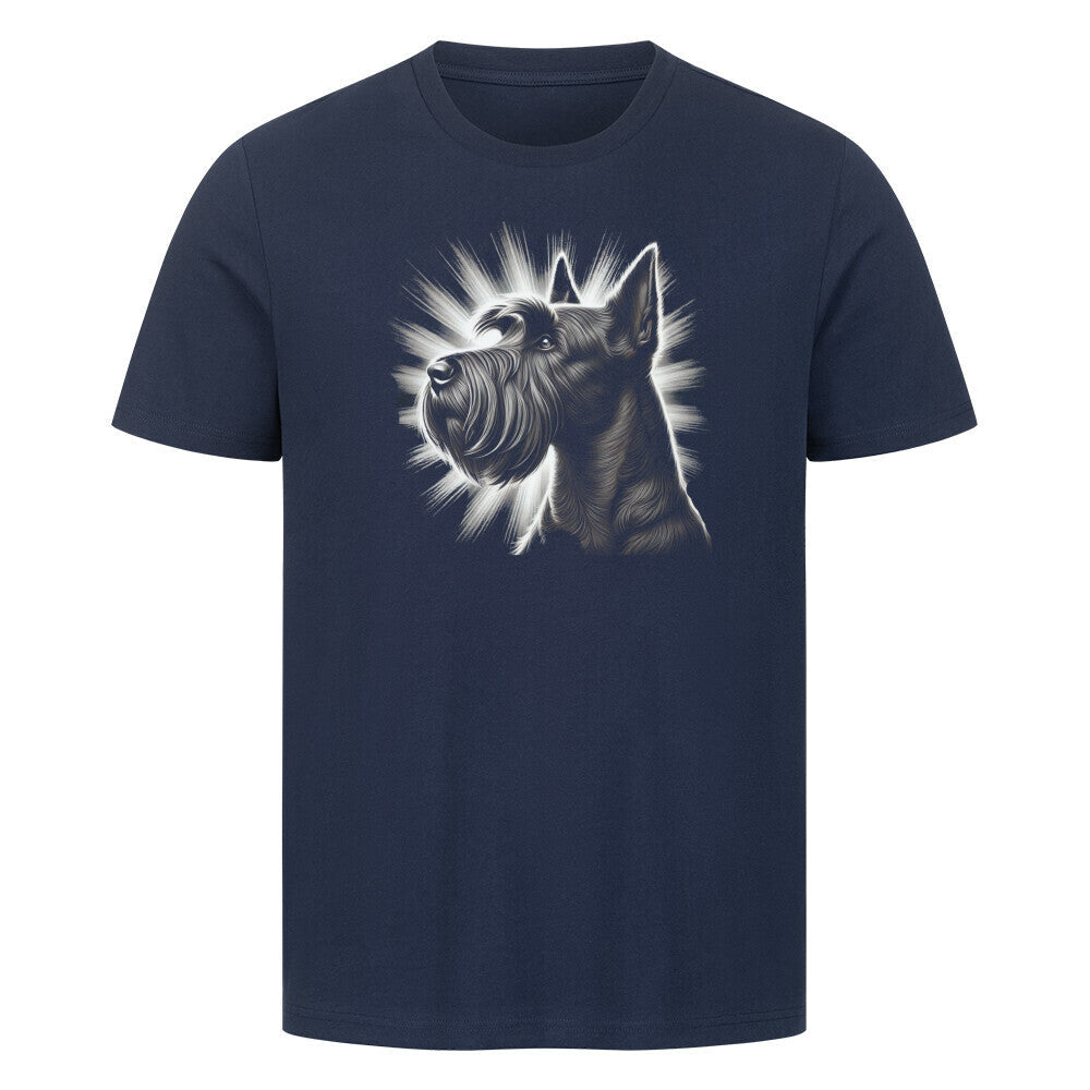 Premium T-Shirt "Scottish Terrier - Shine" French Navy – hunde-shirt.de