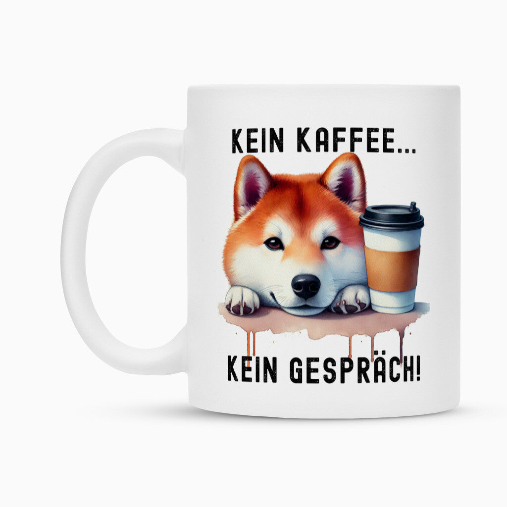 Tasse "Shiba Inu - Kein Kaffee..." – hunde-shirt.de