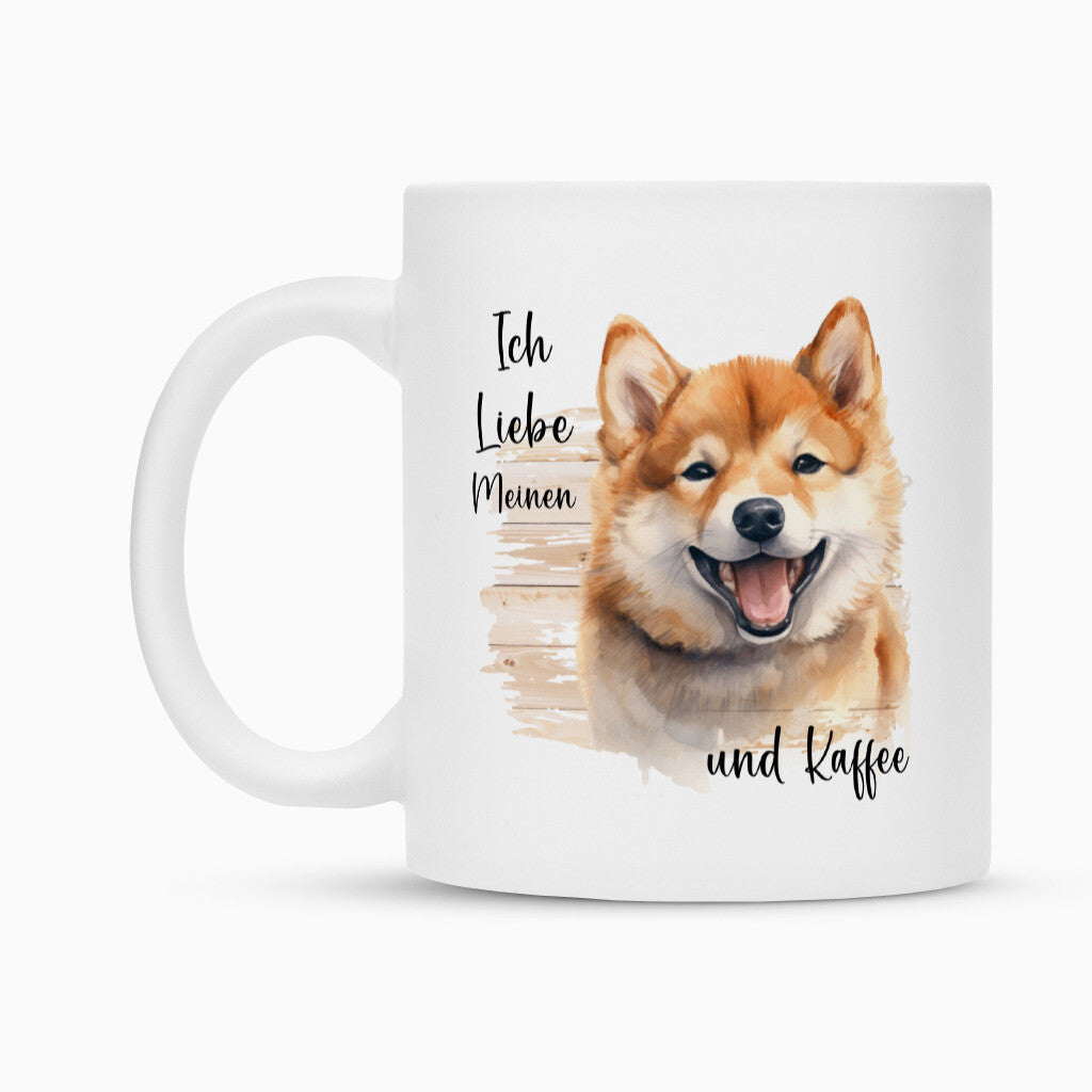 Tasse "Shiba Inu - Ich liebe..." – hunde-shirt.de