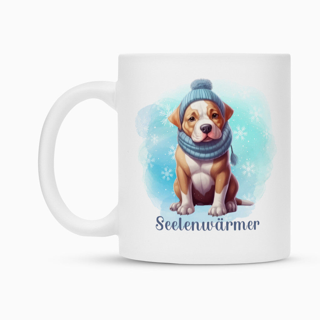 Tasse "Staffordshire Bull Terrier - Seelenwärmer 2" – hunde-shirt.de