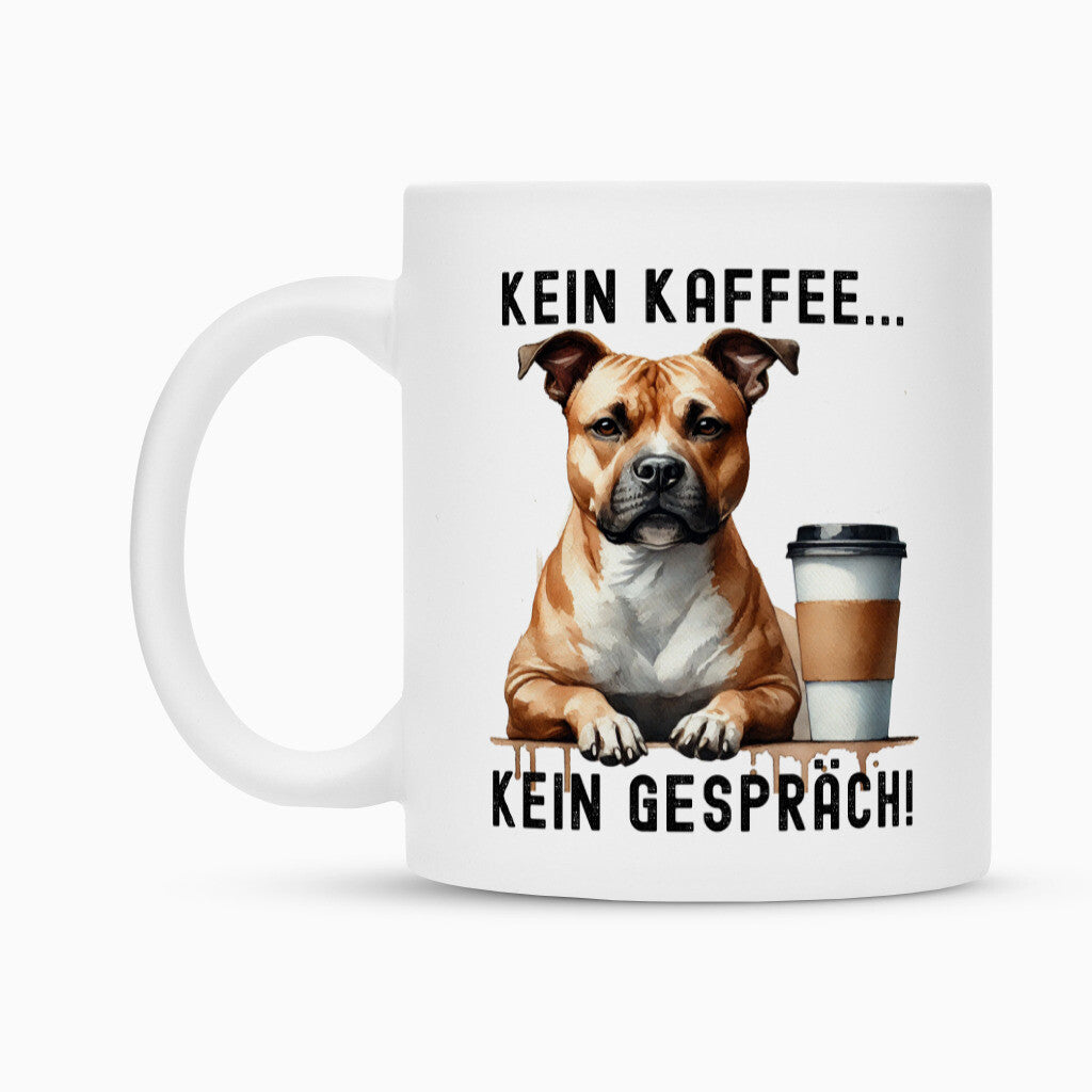 Tasse "AmStaff braun - Kein Kaffee..." – hunde-shirt.de