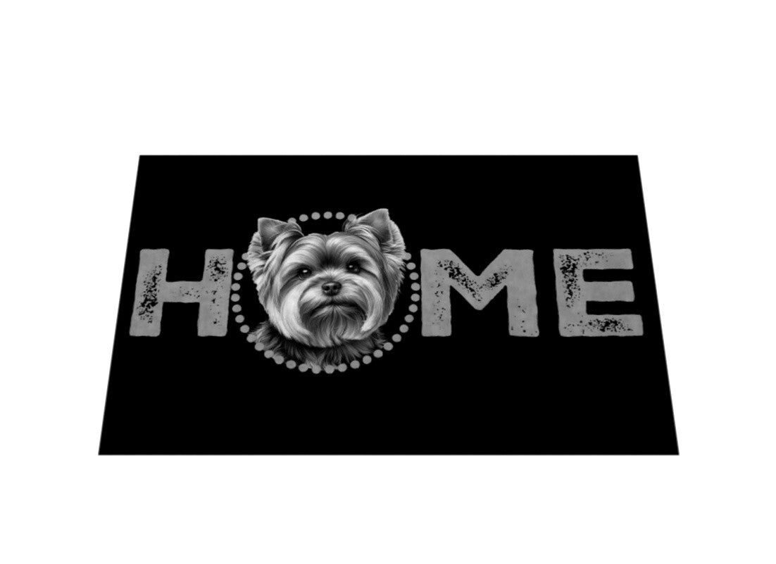 Fußmatte "Yorkie - HOME-Edition" – hunde-shirt.de