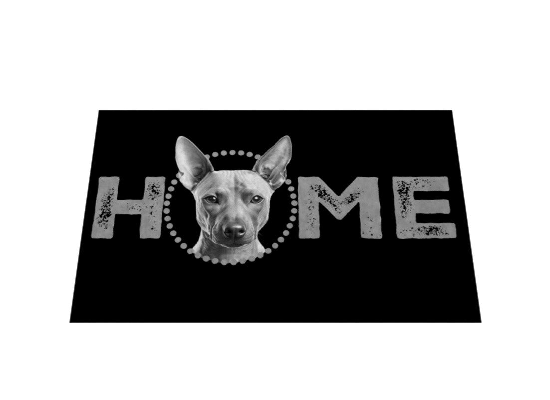 Fußmatte "Xolo - HOME-Edition" – hunde-shirt.de