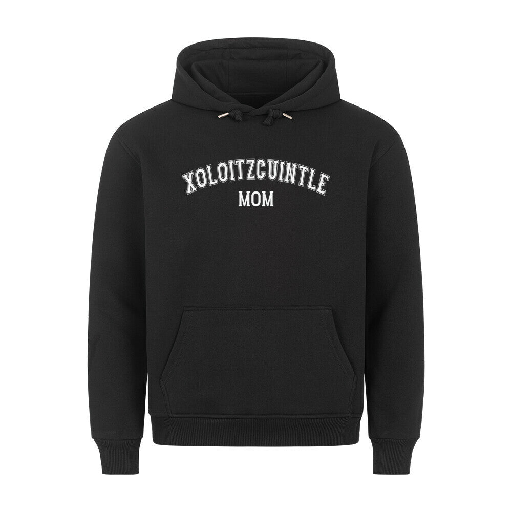 Premium Hoodie "Xolo MOM" Schwarz – hunde-shirt.de