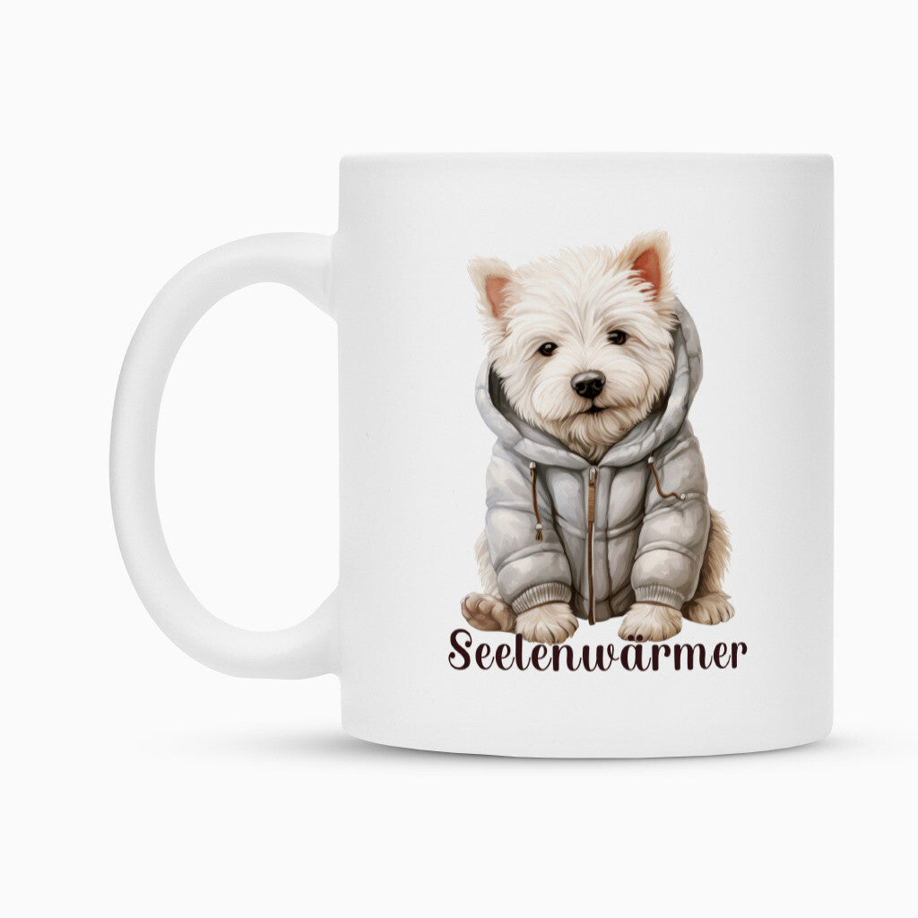 Tasse "Westie - Seelenwärmer" – hunde-shirt.de