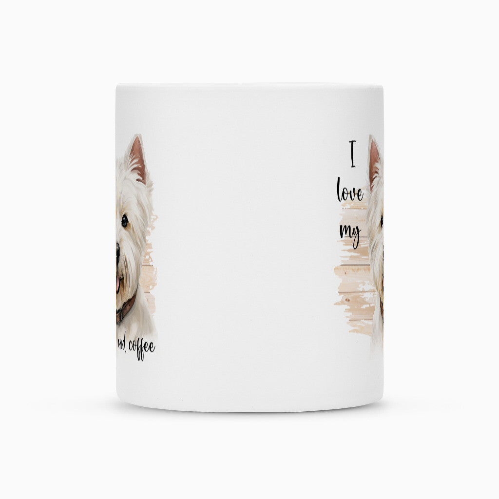 Tasse "Westie - I love..." – hunde-shirt.de