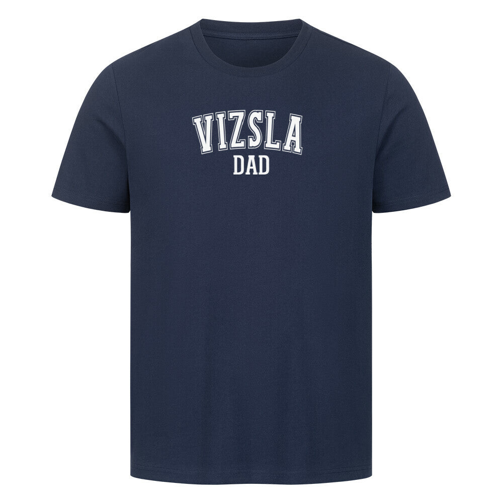 Premium T-Shirt "Vizsla - DAD" French Navy – hunde-shirt.de