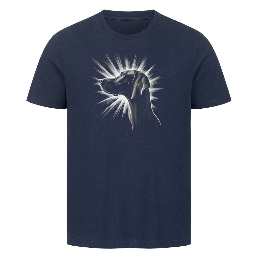 Premium T-Shirt "Vizsla - Shine" French Navy – hunde-shirt.de