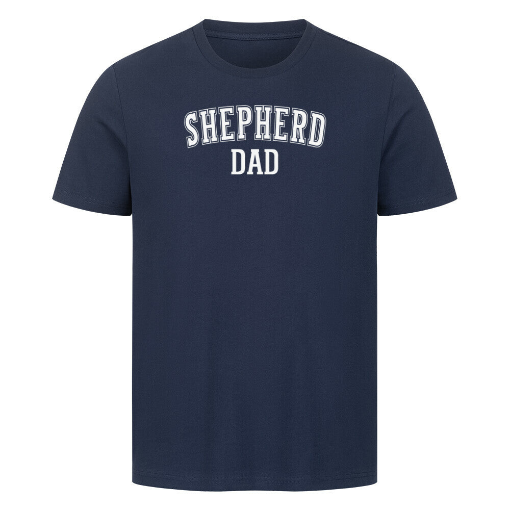 Premium T-Shirt "Shepherd - DAD" French Navy – hunde-shirt.de