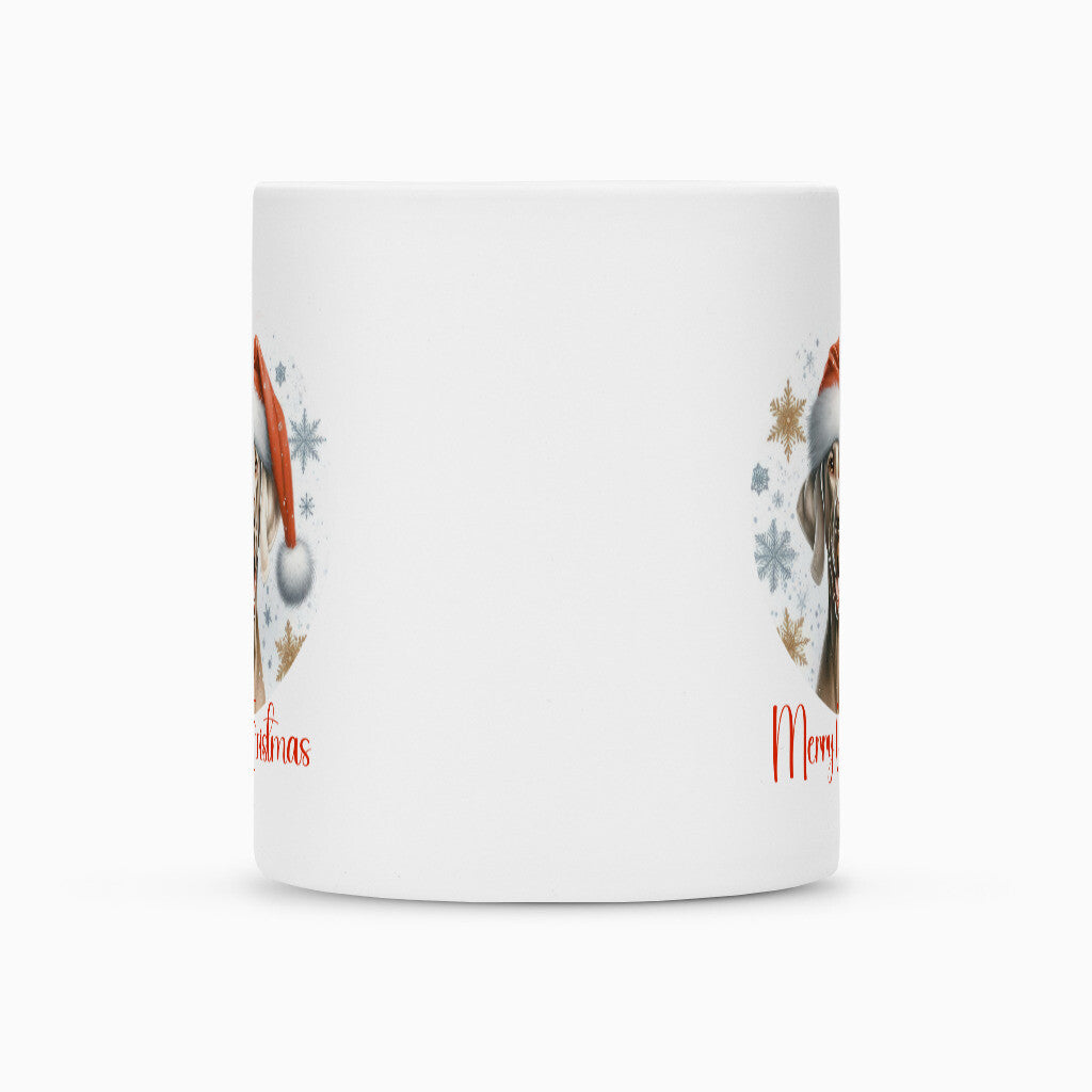 Tasse "Weimaraner - Merry Christmas" – hunde-shirt.de