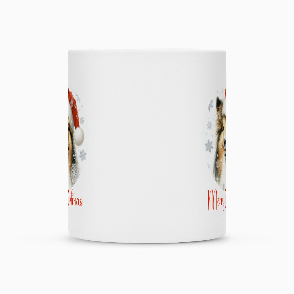 Tasse "Sheltie - Merry Christmas" – hunde-shirt.de