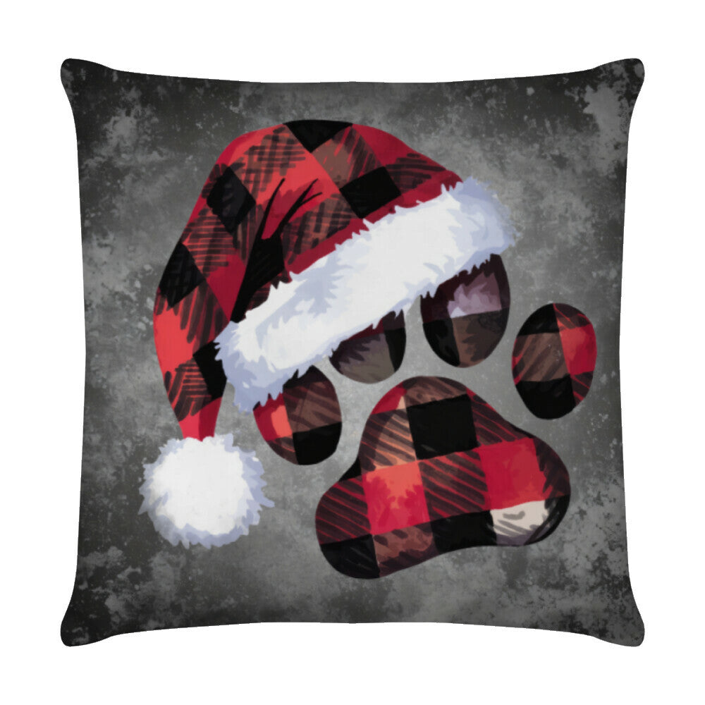 Kissen "Hundeliebhaber - Weihnachten" Weiß – hunde-shirt.de