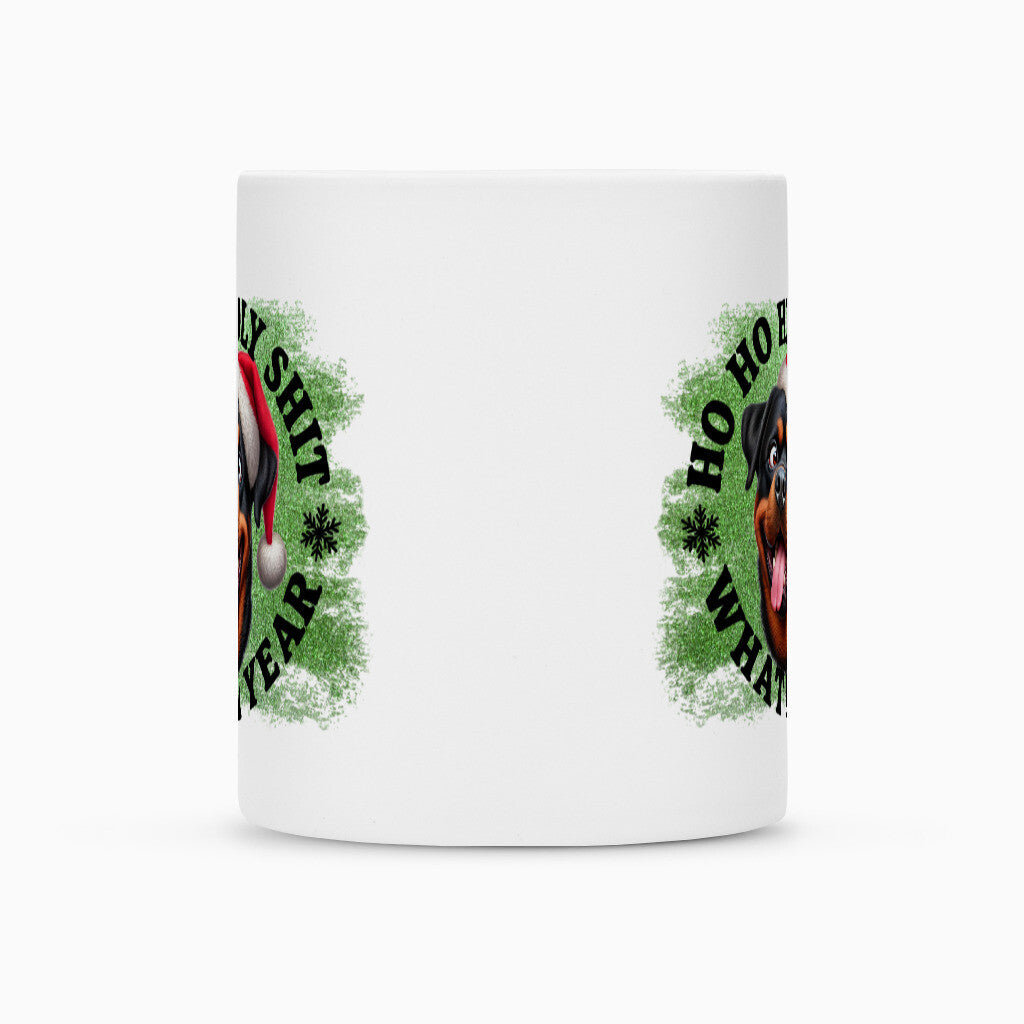 Tasse "Rottweiler - HO HO..." – hunde-shirt.de